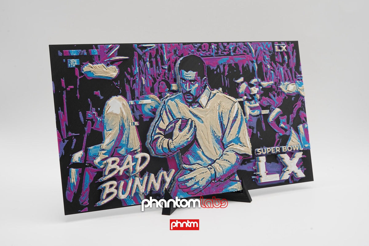 Benito Bowl Bad Bunny 3D Wall Art - Puerto Rico Jíbaro Sugar Cane Tribute