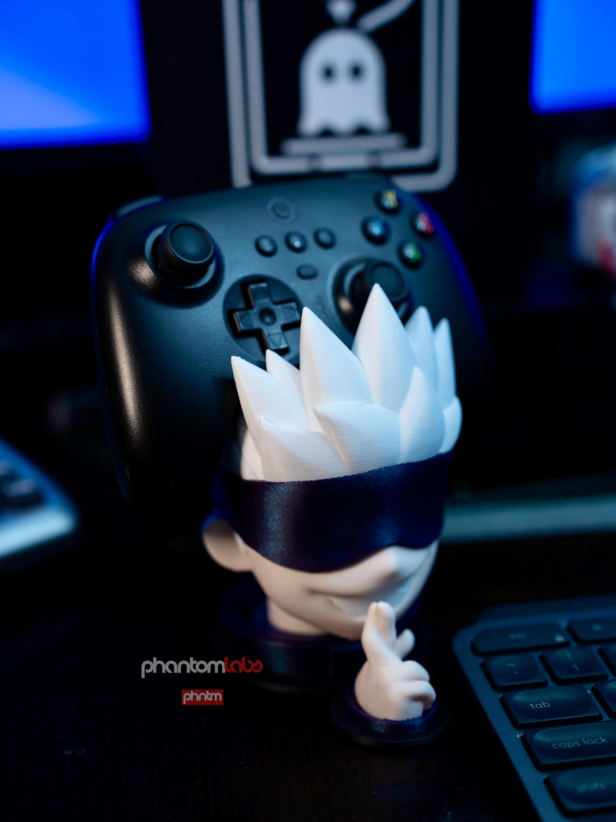 Gojo Satoru Controller Holder | Jujutsu Kaisen Game Stand, Anime Desk Decor