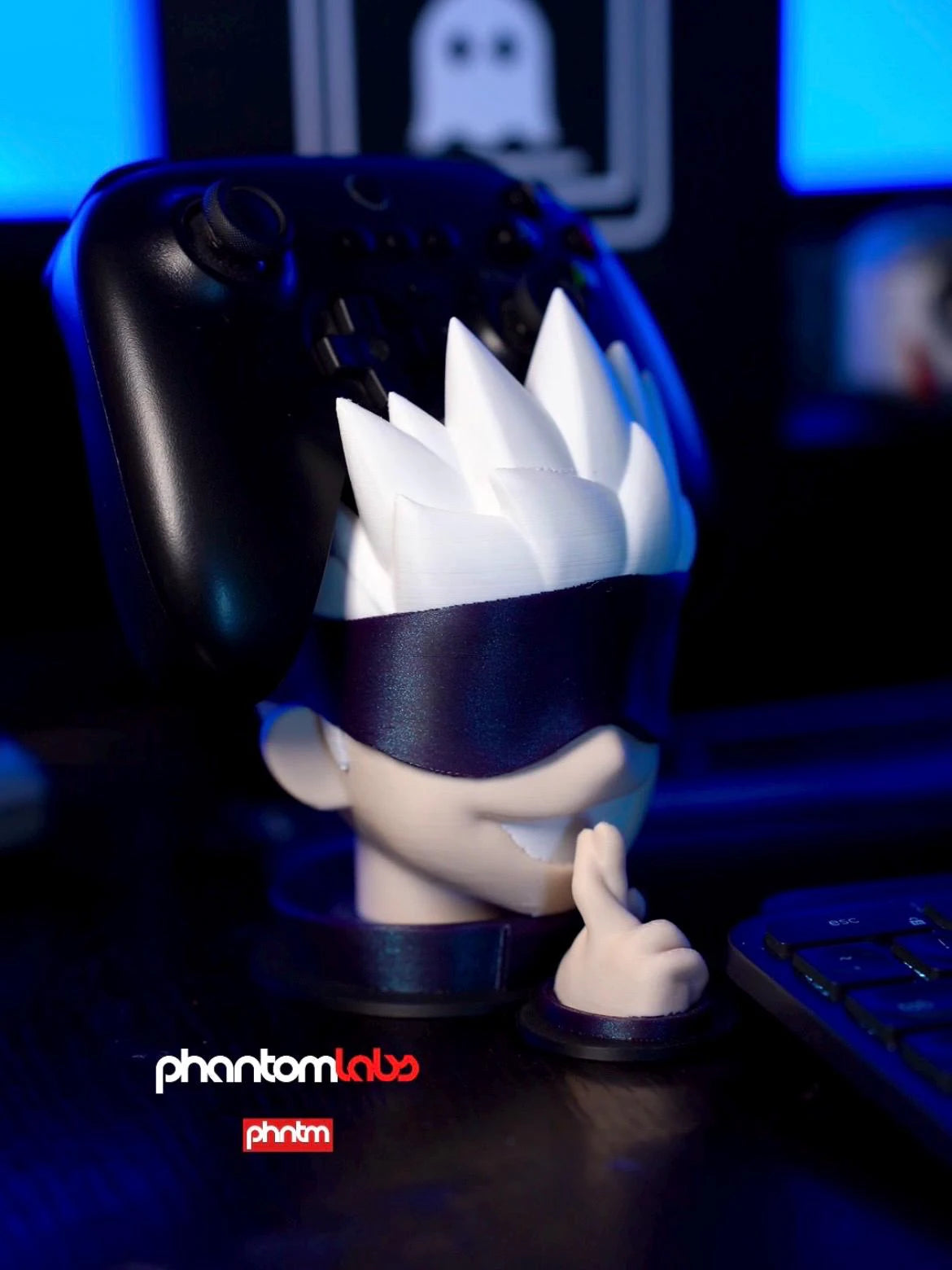 Gojo Satoru Controller Holder | Jujutsu Kaisen Game Stand, Anime Desk Decor
