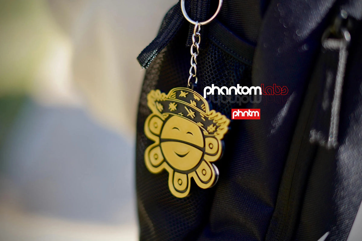 Taíno Petroglyph Symbols Keychain – 3D Printed Puerto Rican Charm