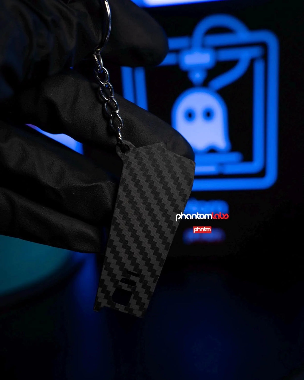 Casita Keychain | Puerto Rico Inspired House Llavero | 3D Printed Boricua Gift | Carbon Fiber Back